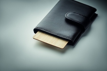 Logotrade advertising product image of: RFID card in bamboo material